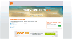 Desktop Screenshot of marvitec.com.co